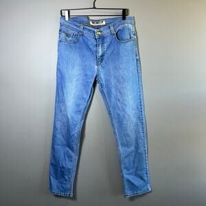 Franco Lucci Men's Straight Leg Jeans Turkey Model Size 34